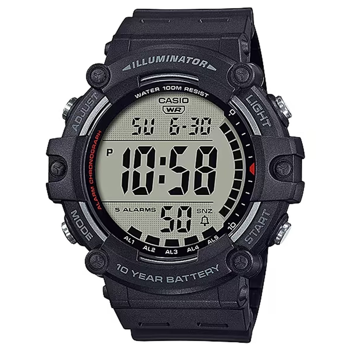 MONTRE CASIO HOMME DIGITAL SILICONE